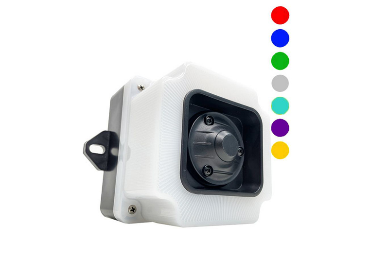 Сверхмощная электронная сирена со светодиодной RGB-сигнализацией Mucco SNT-ESP24-RGB