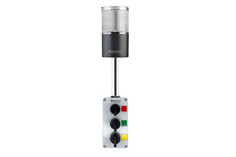 Комплект светодиодной сигнальной колонны Andon Mucco SNT-74A-RGB-10U-SE RGB