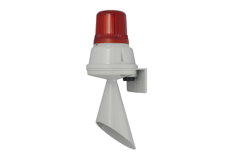 Горн со светодиодным маяком E2S H100TL H100TL230G/R