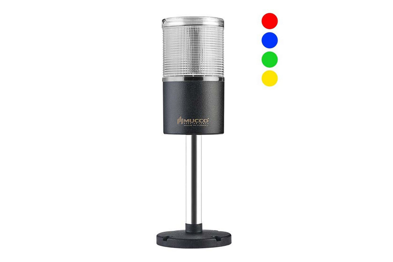 Многоцветная сигнальная колонна Mucco SNT-T74-B-RGB-10U