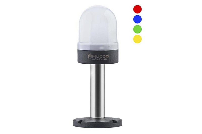 Светосигнальный многоцветный LED маячок Mucco SNT-S74-RGB-10T