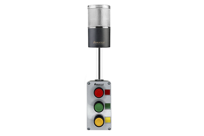 Комплект светодиодной сигнальной колонны Andon Mucco SNT-74A-RGB-10U