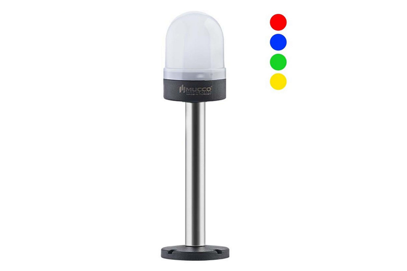 Светосигнальный многоцветный LED маячок Mucco SNT-S74-B-RGB-20T